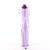 Pleaser FLAMINGO-1021 Stivaletti con Plateau Vernice Viola EU-42 / US-12