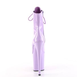 Pleaser FLAMINGO-1021 Stivaletti con Plateau Vernice Viola EU-39 / US-9