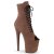 Pleaser FLAMINGO-1021FS Stivaletti con Plateau Camoscio Sintetico Marrone EU-43 / US-13