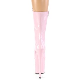 Pleaser FLAMINGO-1050 Stivaletti con Plateau Vernice Rosa EU-36 / US-6