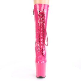 Pleaser FLAMINGO-1050 Stivaletti con Plateau Vernice Rosa...