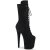 Pleaser FLAMINGO-1050FS Stivaletti con Plateau Camoscio Sintetico Nero EU-35 / US-5
