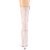 Pleaser FLAMINGO-1050FS Stivaletti con Plateau Camoscio Sintetico Nudo EU-37 / US-7
