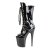 Pleaser FLAMINGO-1051 Stivaletti con Plateau Vernice Nero EU-35 / US-5