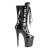 Pleaser FLAMINGO-1051 Stivaletti con Plateau Vernice Nero EU-35 / US-5
