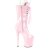 Pleaser FLAMINGO-1051 Stivaletti con Plateau Vernice Rosa Chiaro EU-35 / US-5