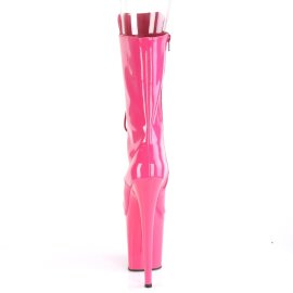 Pleaser FLAMINGO-1051 Stivaletti con Plateau Vernice Rosa Chiaro EU-35 / US-5