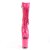 Pleaser FLAMINGO-1051 Stivaletti con Plateau Vernice Rosa Chiaro EU-35 / US-5