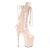 Pleaser FLAMINGO-1051 Stivaletti con Plateau Vernice Beige EU-42 / US-12