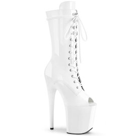 Pleaser FLAMINGO-1051 Stivaletti con Plateau Vernice...