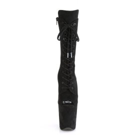 Pleaser FLAMINGO-1051FS Stivaletti con Plateau Camoscio...