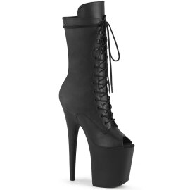 Pleaser FLAMINGO-1051WR Stivaletti con Plateau Similpelle...