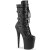 Pleaser FLAMINGO-1053 Stivaletti con Plateau Similpelle Nero EU-35 / US-5