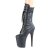 Pleaser FLAMINGO-1053 Stivaletti con Plateau Similpelle Nero EU-35 / US-5