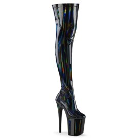 Pleaser FLAMINGO-3000HWR Stivali Sopra Il Ginocchio Con...
