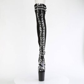 Pleaser FLAMINGO-3027SP Stivali Sopra Il Ginocchio Con...