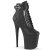Pleaser FLAMINGO-800-05 Stivaletti con Plateau Similpelle Nero EU-35 / US-5
