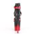 Pleaser FLAMINGO-800-15 Stivaletti con Plateau Similpelle Rosso Nero EU-36 / US-6