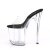 Pleaser FLAMINGO-801 Mules con Plateau Trasparente EU-35 / US-5