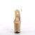 Pleaser FLAMINGO-808 Sandali con Plateau Trasparente Toffee EU-37 / US-7