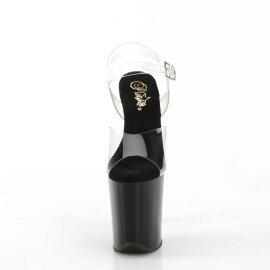 Pleaser FLAMINGO-808CRS-2 Sandali con Plateau Strass...