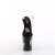 Pleaser FLAMINGO-808NLSG Sandali con Plateau Trasparente Nero EU-35 / US-5