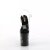 Pleaser FLAMINGO-808NLTG Sandali con Plateau Trasparente Nero EU-35 / US-5