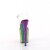 Pleaser FLAMINGO-808RBG Sandali con Plateau Glitter Trasparente Multicolore EU-36 / US-6