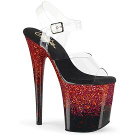 Pleaser FLAMINGO-808SS Sandali con Plateau Glitter...