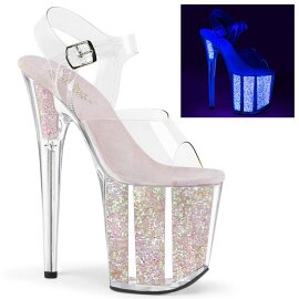 Pleaser FLAMINGO-808UVG Sandali con Plateau Neon...