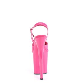 Pleaser FLAMINGO-809 Sandali con Plateau Vernice Rosa EU-35 / US-5