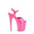 Pleaser FLAMINGO-809 Sandali con Plateau Vernice Rosa EU-37 / US-7