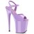 Pleaser FLAMINGO-809 Sandali con Plateau Vernice Viola EU-35 / US-5