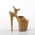 Pleaser FLAMINGO-809 Sandali con Plateau Vernice Toffee EU-35 / US-5