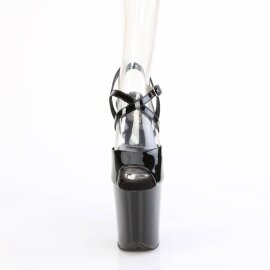 Pleaser FLAMINGO-824 Sandali con Plateau Vernice Nero...
