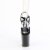 Pleaser FLAMINGO-824 Sandali con Plateau Vernice Nero EU-37 / US-7