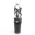 Pleaser FLAMINGO-824 Sandali con Plateau Similpelle Nero EU-35 / US-5