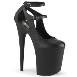 Pleaser FLAMINGO-850 Sandali con Plateau Similpelle Nero...