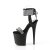 Pleaser FLAMINGO-870 Sandali con Plateau Similpelle Strass Nero Argento EU-35 / US-5