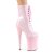 Pleaser INFINITY-1020 Stivaletti con Plateau Vernice Rosa Chiaro EU-37 / US-7