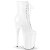 Pleaser INFINITY-1020 Stivaletti con Plateau Vernice Bianco EU-37 / US-7