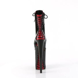 Pleaser INFINITY-1020FH Stivaletti con Plateau Vernice Nero EU-39 / US-9