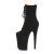 Pleaser INFINITY-1020FS Stivaletti con Plateau Camoscio Sintetico Nero EU-38 / US-8