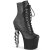 Pleaser IRONGRIP-1020 Stivaletti con Plateau Similpelle Nero EU-35 / US-5