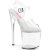 Pleaser NAUGHTY-808 Sandali con Plateau Trasparente EU-37 / US-7