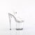 Pleaser NAUGHTY-808 Sandali con Plateau Trasparente EU-38 / US-8