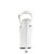 Pleaser NAUGHTY-809 Sandali con Plateau Vernice Bianco EU-41 / US-11