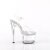 Pleaser PASSION-708 Sandali con Plateau Trasparente EU-35 / US-5