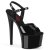 Pleaser PASSION-709 Sandali con Plateau Vernice Nero EU-37 / US-7