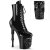 Pleaser RAPTURE-1020 Stivaletti con Plateau Vernice Nero EU-35 / US-5